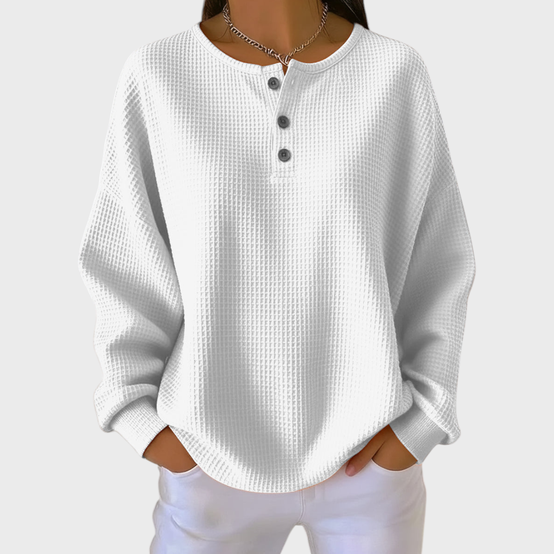 Jana™ | Pullover in warmem Orange